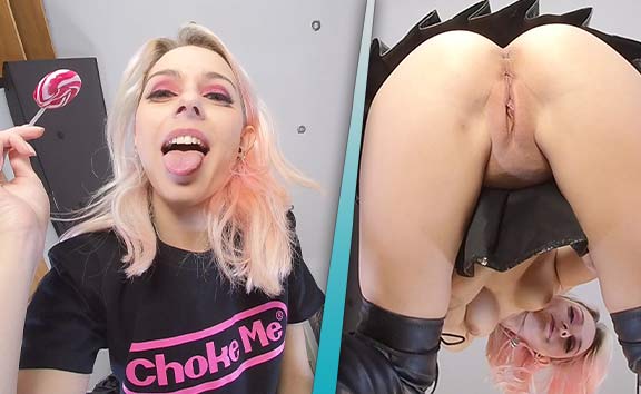 JDVR virtual reality vr porn scene 244 Facesitting and Spit Play featuring Chloe Toy